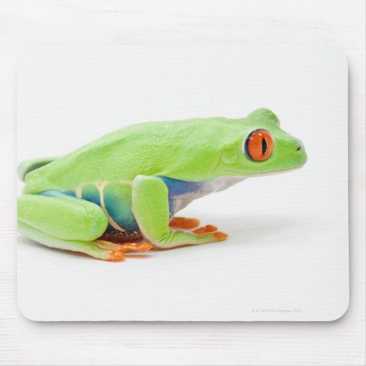 Roter Mit Augen Baumfrosch (Agalychnis Callidryas) Mousepad (Vorne)