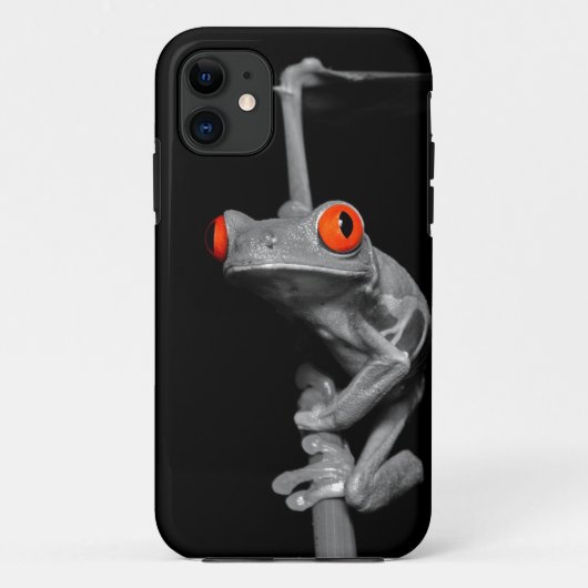 Roter Mit Augen Baumfrosch Case-Mate iPhone Hülle (Rückseite)
