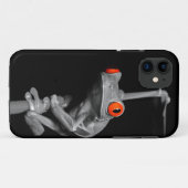 Roter Mit Augen Baumfrosch Case-Mate iPhone Hülle (Rückseite (Horizontal))