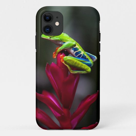 Roter mit Augen Baumfrosch Case-Mate iPhone Hülle (Rückseite)