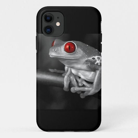 Roter Mit Augen Baumfrosch Case-Mate iPhone Hülle (Rückseite)