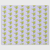 Roter Mit Augen Baumfrosch Geschenkpapier (Flach)