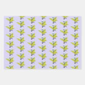 Roter Mit Augen Baumfrosch Geschenkpapier Set (Vorderseite 3)