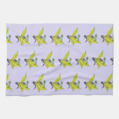 Roter Mit Augen Baumfrosch Geschirrtuch (Horizontal)