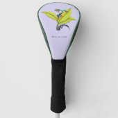 Roter Mit Augen Baumfrosch Golf Headcover (Vorderseite)