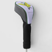 Roter Mit Augen Baumfrosch Golf Headcover (angewinkelt)