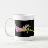 roter mit Augen Baumfrosch Kaffeetasse (Links)