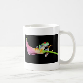 roter mit Augen Baumfrosch Kaffeetasse