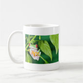 roter mit Augen Baumfrosch Kaffeetasse (Links)