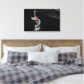 Roter Mit Augen Baumfrosch Leinwanddruck (Insitu (Schlafzimmer))