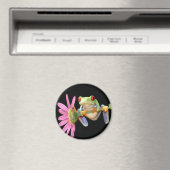Roter mit Augen Baumfrosch Magnet (In Situ (Geschirrspüler))