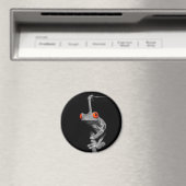 Roter Mit Augen Baumfrosch Magnet (In Situ (Geschirrspüler))