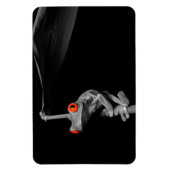Roter Mit Augen Baumfrosch Magnet (Vertikal)
