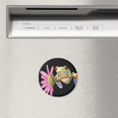 Roter mit Augen Baumfrosch Magnet (In Situ (Geschirrspüler))