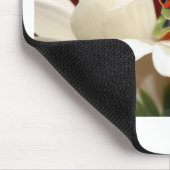 roter mit Augen Baumfrosch Mousepad (Ecke)