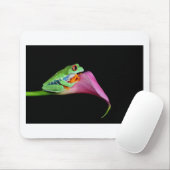 roter mit Augen Baumfrosch Mousepad (Mit Mouse)