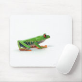 Roter mit Augen Baumfrosch Mousepad (Mit Mouse)
