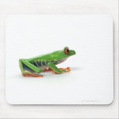Roter mit Augen Baumfrosch Mousepad (Vorne)
