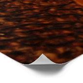 Roter mit Augen Baumfrosch Poster (Ecke)
