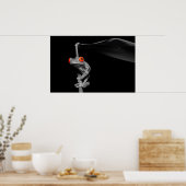 Roter Mit Augen Baumfrosch Poster (Küche)