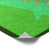 Roter Mit Augen Baumfrosch Poster (Ecke)