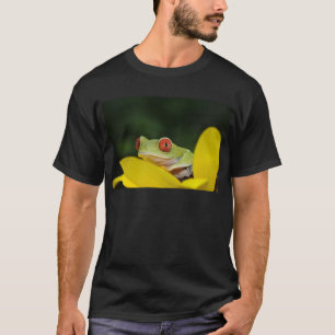 roter mit Augen Baumfrosch T-Shirt
