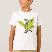 Roter Mit Augen Baumfrosch T-Shirt (Vorderseite)