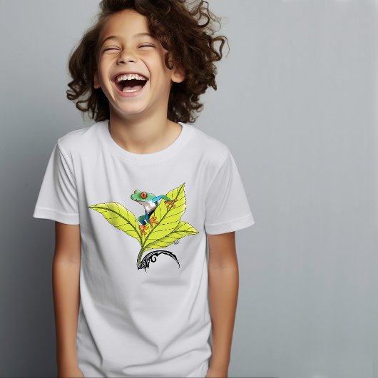 Roter Mit Augen Baumfrosch T-Shirt