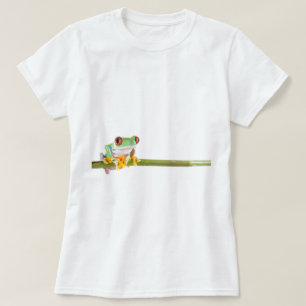 roter mit Augen Baumfrosch T-Shirt