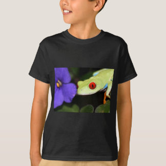 roter mit Augen Baumfrosch T-Shirt
