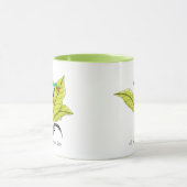 Roter Mit Augen Baumfrosch Tasse (Zentrum)