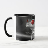 Roter Mit Augen Baumfrosch Tasse (Links)