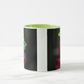 Roter mit Augen Baumfrosch Tasse (Zentrum)