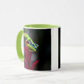 Roter mit Augen Baumfrosch Tasse (Vorderseite Links)