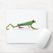 Roter mit Augen Frosch Mousepad (Mit Mouse)