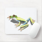 Roter Mit Augen Frosch Mousepad (Mit Mouse)