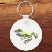 Roter Mit Augen Frosch Schlüsselanhänger (Vorderseite)