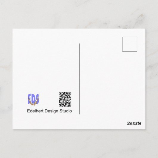 Roter Mit Augen Gaudy Night Frog Cust. Vielen Dank Postkarte (Rückseite)