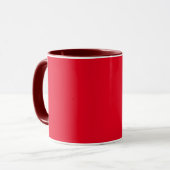 Roter mit Augen Hippie Tasse (Vorderseite Links)
