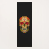 Roter Mit Augen Zucker Yogamatte (Rückseite)