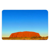 Roter Mittelblau Magnet (Horizontal)