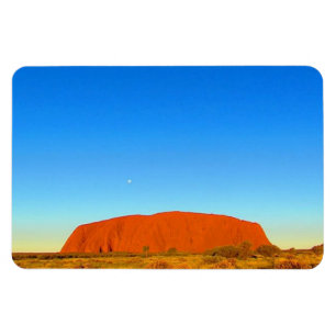 Roter Mittelblau Magnet