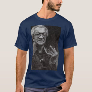 Roter Mittelfinger Vintage Mädchen Junge T-Shirt