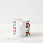 Roter Mohn Art - Espressotasse (Rückseite)