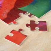 Roter Mohn auf dem Sonnenschein Puzzle (Seite)