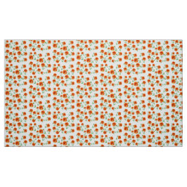 Roter Mohn Blume Aquarellstoffe Stoff