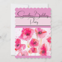 Roter Mohn Blume Blumenmotive