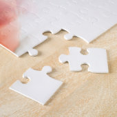 Roter Mohn Blume Maisfeld w/Hello Summer Text Puzzle (Seite)