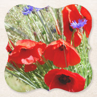 Roter Mohn, Hütte Garden Foto