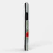 Roter Mohn im Hintergrund Case-Mate iPhone Hülle (Hinten/Rechts)